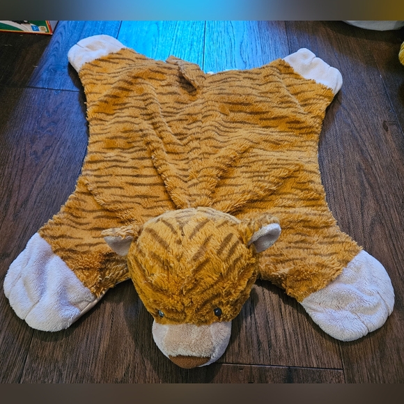 GUND Comfy Cozy Weasley Tiger Lovey Large 15"x22" Soft Security Blanket 320182.  - Picture 1 of 14